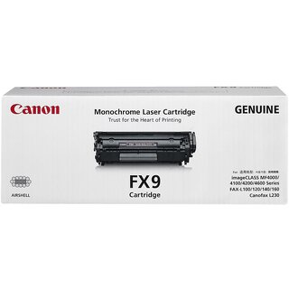 Canon Original FX9 Black Toner Cartridge Models L140/ L160/ MF4350D/ MF4370DN/ MF4380DN/ MF4680/ MF4320D