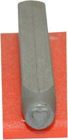 Scorpion Design Stamp Lace Heart Shape For Jewelry Making Punching Tool Punches  Punching Machines  (Pack Of 1, Grey)