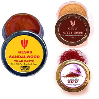 CHANDAN KESAR TIKA (PREMIUM) MADE WITH PURE AND REAL CHANDAN KESAR