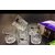 DeliSoga Juice Glass Transparent Set