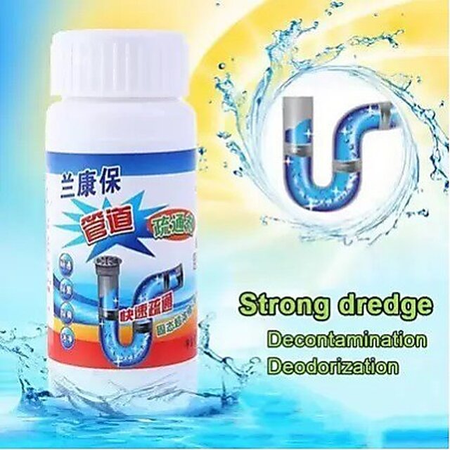 Buy Powerful Sink Drain Cleaner drainage Block Remover Toilet, Drain ...