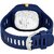 Blue Dial Analog Silicon Strap Addi Stylish Designer Analog Watch - For Boys