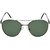 Hrinkar Round UV Protected Green Sunglasses For Unisex