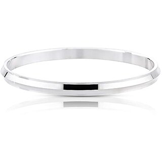 silver kada for unisex ( plated kada)