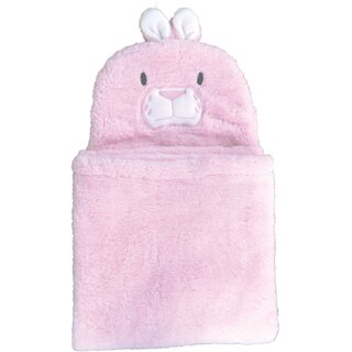 OYO BABY Baby Blankets New Born Combo,Wrapper Baby Sleeping Bag for Baby Boys,Baby Girls,Pink Rabbit