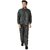 IIVAAS Men's Raincoat with Adjustable Hood, Stylish Jacket with Pockets, Waterproof Pant with Carrying Pouch Green