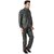 IIVAAS Men's Raincoat with Adjustable Hood, Stylish Jacket with Pockets, Waterproof Pant with Carrying Pouch Green