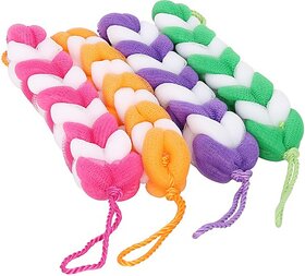 Global Gifts Loofah (Pack Of 4, Multicolor)