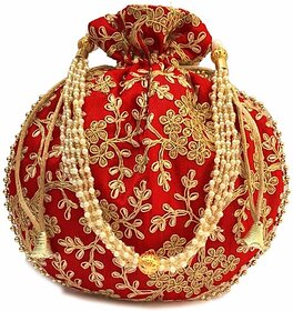 Glpbalgifts Women Multicolor Potli