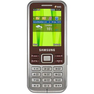 (Refurbished) Samsung C3322 (Dual Sim, 2.2 Inch Display, Assorted Color) - Superb Condition, Like New