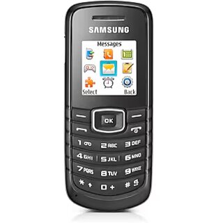 (Refurbished) Samsung E1080T (Single SIM, 1.4 Inch Display, Assorted Color) - Super Condition, Like New