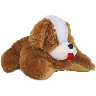 Global Gifts Adorable  - 15 Inch (Sober Brown, Elegant White)