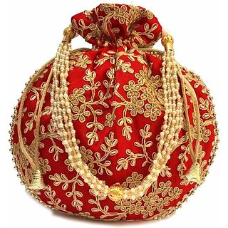 Glpbalgifts Women Multicolor Potli