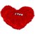 Aparshi Heart Soft Toy Gift For Valentine  - 34 Cm (Red)