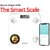 Mepl Bluetooth Digital Smart Weight Machine Thick Tempered Glass LCD Display with Smart App Weighing Scale