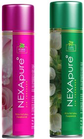 Indkus Nexa Combo Air Freshner 250ml Mogra And Rose (Pack Of 2)