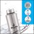 DHARA Stainless Steel EVERFRESH 1000Single Wall Stainless Steel Fridge Water Bottle,960ml,SilverFridge Bottle(pack 3 )
