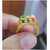 JAIPUR GEMSTONE-100 Natural And AAA+ Certified Navratna Ring For Men With Lab Certificate Regular Size