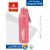 Quench 900 Inner Steel and Outer Plastic Water Bottle, 700ml, Pink   BPA Free  Leak Proof  Office Bottle (set of 2)