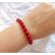 natural red coral adjustable bracelete best for gift