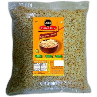 Puffed Rice Sish Desi Lean Gold 500 X 2 Brown (Full Grain, Parboiled)  (1 kg)