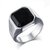 Sulemani Hakik Ring Natural Agate Original Semi Precious stone silver plated ring Astrological Purpose for unisex Stone