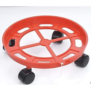 Sarvatr Style with elegance Gas Trolly/Lpg Cylinder Stand Plastic  Gas Cylinder Stand Trolley  Gas Cylinder Trolley St