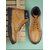 Shoeson Mens Tan Lace-up Leather Boot