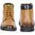 Shoeson Mens Tan Lace-up Leather Boot