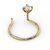 CEYLONMINE- American diamond nose ring silver plated