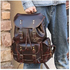 OLIVER WALK Maroon-Backpack