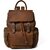 OLIVER WALK Leather Backpack Brown