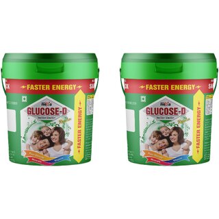 Glucose -D Regular 1Kg  (Pack Of 2)