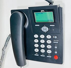 BPL F1002 Single Sim Corded Landline Phone With Speaker