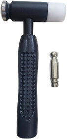 Jewelry Hammer 3-In-1 Interchangeable Dapping and Nylon Heads