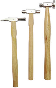 Scorpion Set of 3 Jewelry Making Hammers Chasing Hammer Ball Peen  Watchmakers Riveting