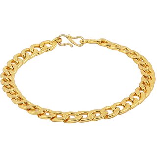 Gold plated crystals bracelet for men and women