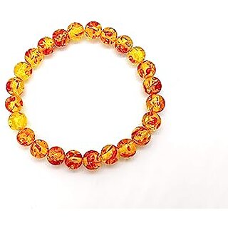 Amber gemstone bracelet
