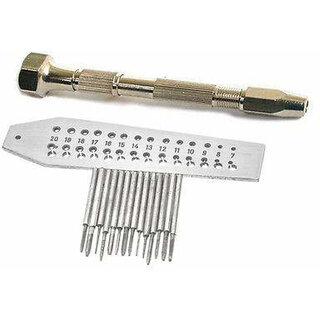 Scorpion Mini Tap and Die Set 14 Taps  Screwplate  Pin Vise Set 0.7-2mm