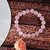 Rose quarts crystals bracelet