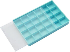 Scorpion Boxes Plastic With 24 Compartments Size 19 x 13 x 2 cm