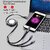 Multi Retractable 3.0A Fast Charger Cord, Multiple Charging Cable 4Ft/1.2m 3-in-1 USB Charge Cord with Phone/Type C