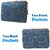 The Purani Jeans Fabric Case Cover for Upto 15 inch Laptop, Blue