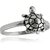 Tortoise Turtle Finger Ring Kachua Shape Finger Ring for Men/Women Girls Brass Silver plated