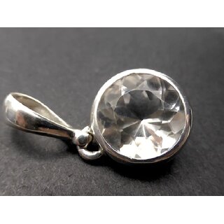 American diamond Pendant for Girls and Women Silver plated pandent