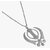 Waheguru Ji Punjabi Khanda Sikh Sardar Khalsa Symbol Logo Locket Pendant Silver Stainless Steel Pendant