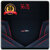 Healthgenie Digital Weight Machine with Magic Hidden LED Display Magically Appears as You Step on HD-321 (SPORTY RED)