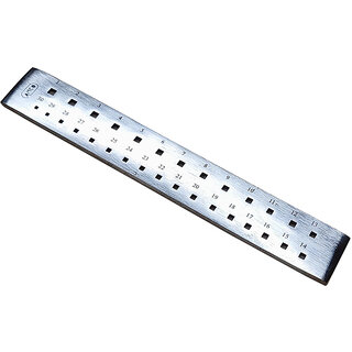 Scorpion Draw Plate Monopoly Brand, Square Holes 8 Inch - 30 Holes
