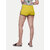 Womens solid Elasticated shorts- Yellow Colour