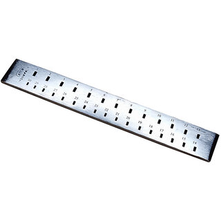 Scorpion Drawplate Monopoly Brand, Rectangular Holes 8 Inch - 30 Holes (Economy)